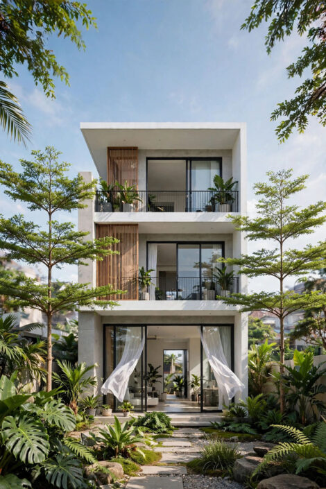 Taman depan rumah minimalis