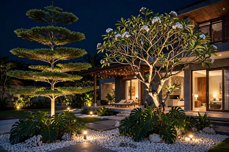 Taman minimalis depan rumah
