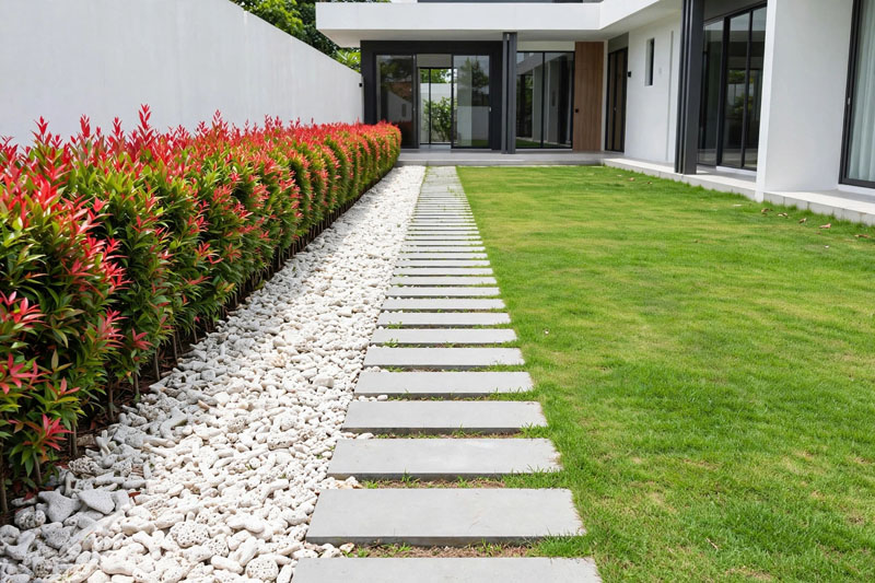 Taman minimalis depan rumah