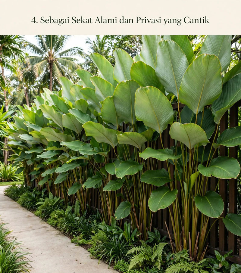 Pisang calathea