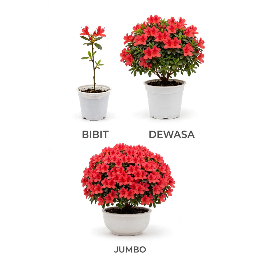 Bibit bunga azalea