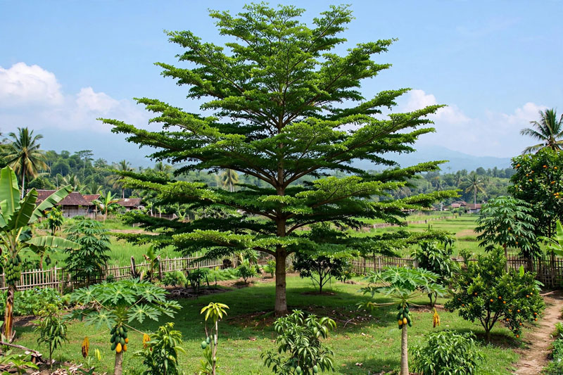 Pohon ketapang kencana