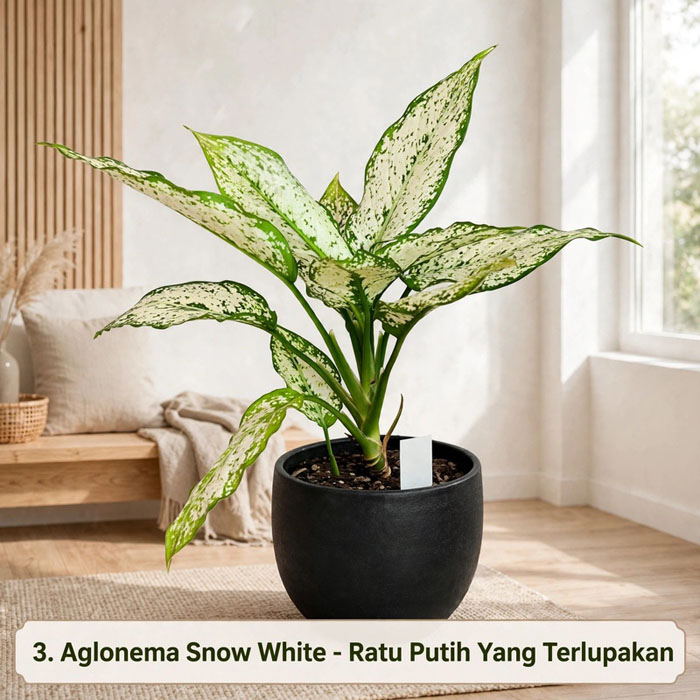 Aglonema Snow White